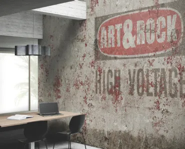 Carta da parati Art Rock di Glamora