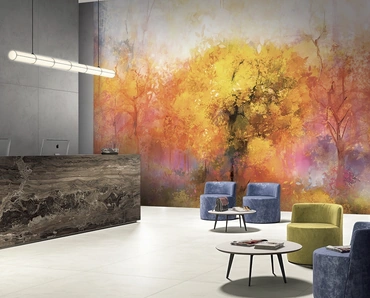 Carta da parati Tree Painting di Adriani e Rossi