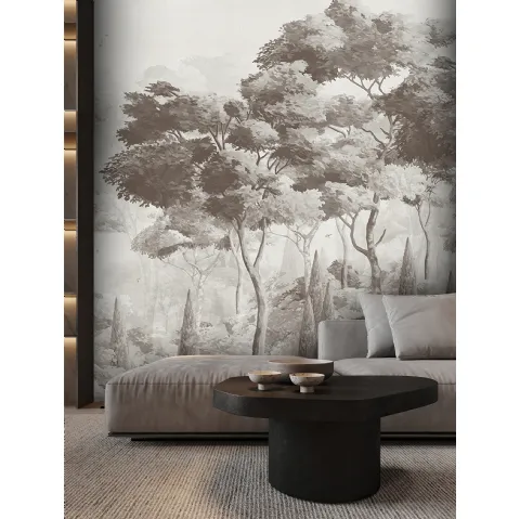 Carta da parati Wallpainting Tree di Adriani e Rossi