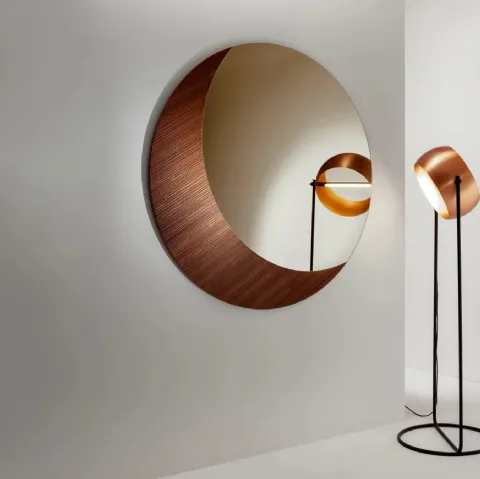 Specchio Decor Mirror con cornice in legno di Laura Meroni