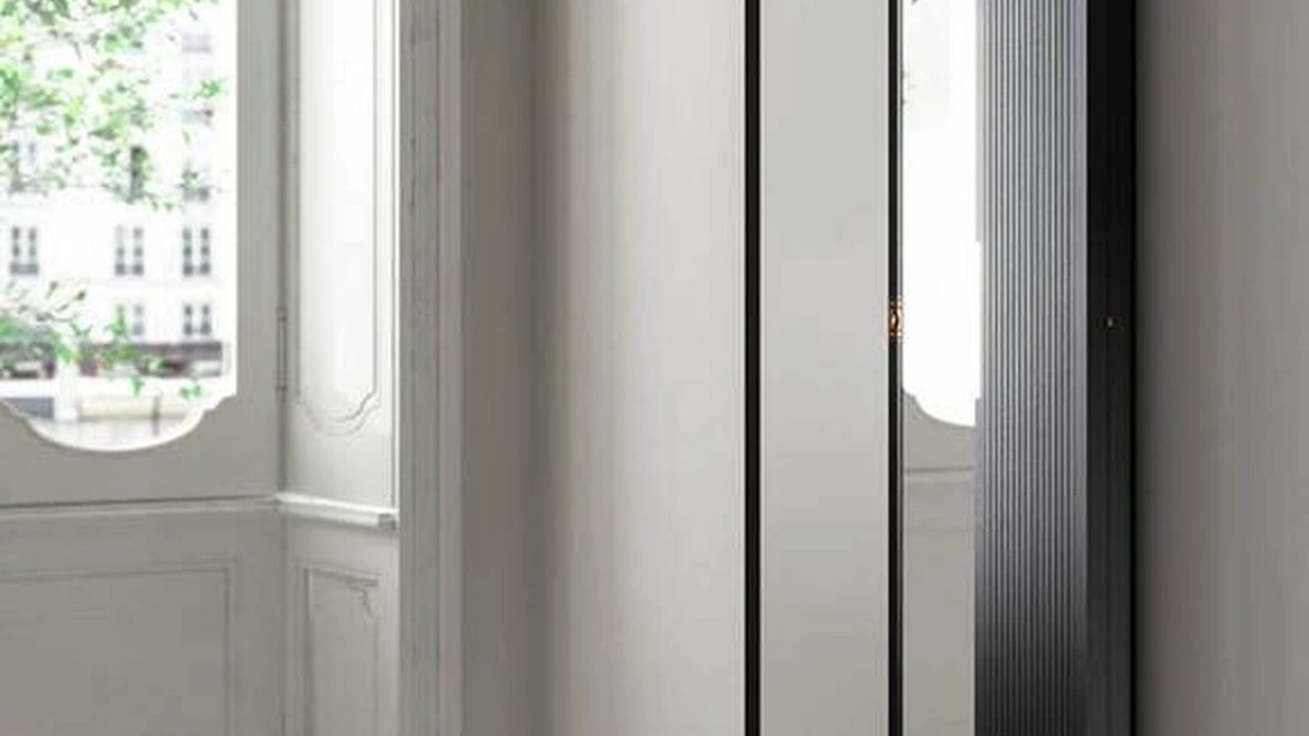 Specchio Lungo Duo in frassino massello di Poltrona Frau