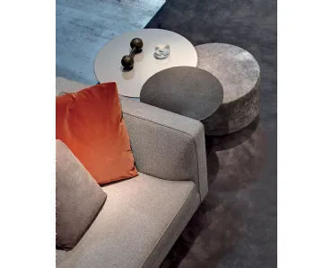 Tavolino Glam Side in laccato o gres di Art Nova