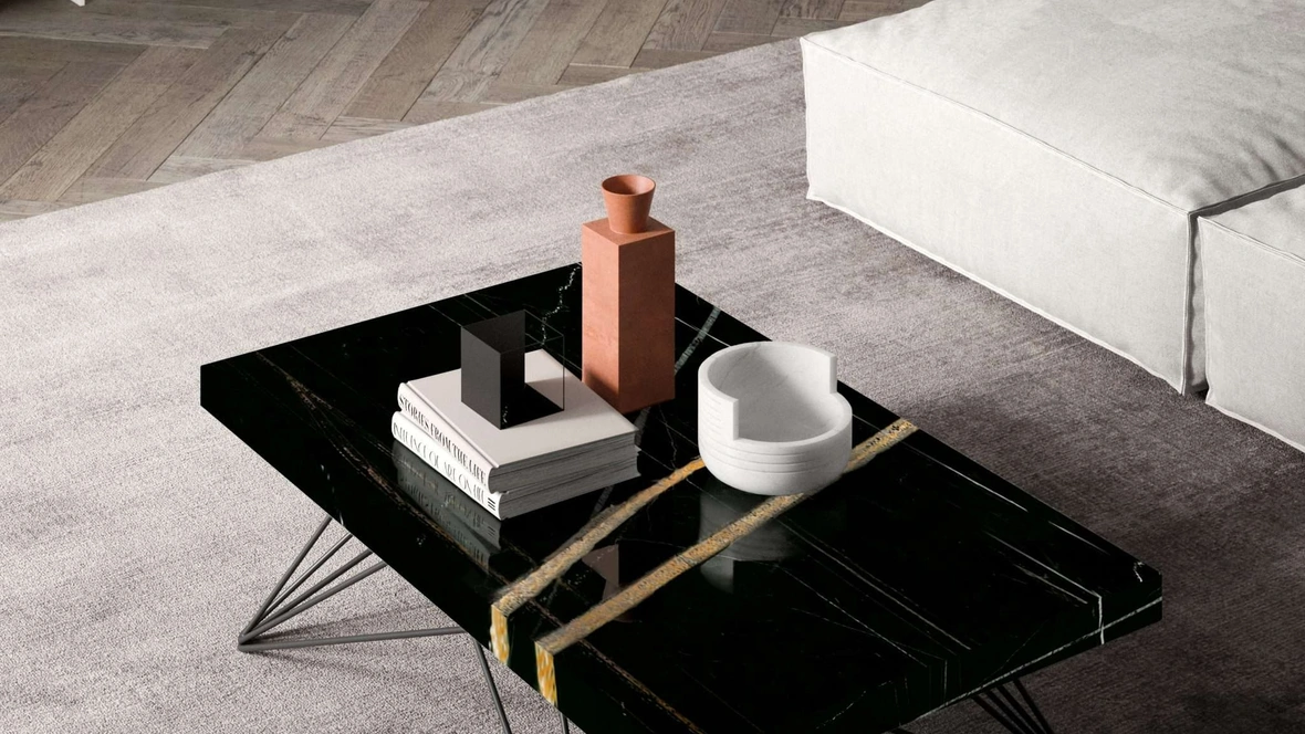 Tavolino multifunzione Radius di Ozzio