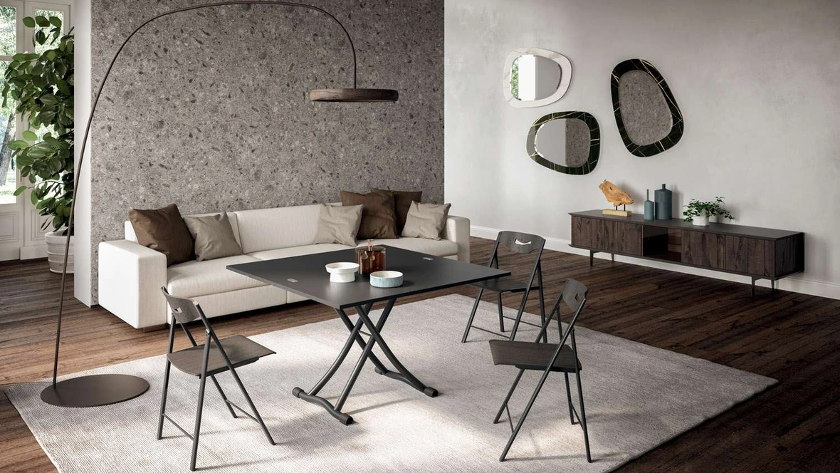 Tavolino Trasformabile in tavolo Sydney CR di Ozzio