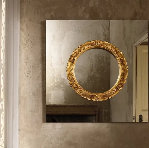 Specchio con cornice interna Ritratto di Fiam