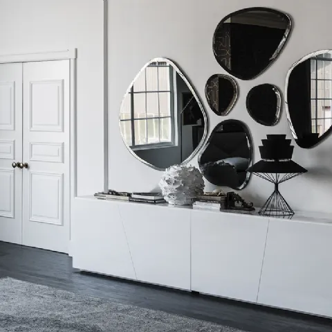 Specchio da parete in diverse misure Hawaii di Cattelan Italia