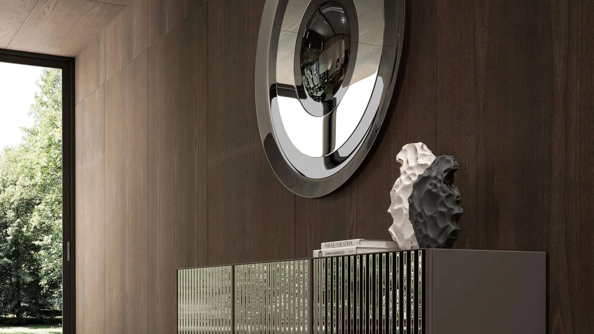 Specchio di design Dorian di Ozzio