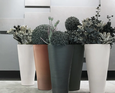 Vaso Cono Metallic di Adriani e Rossi