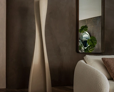 Lampada da terra in argilla Diploma di Cattelan Italia