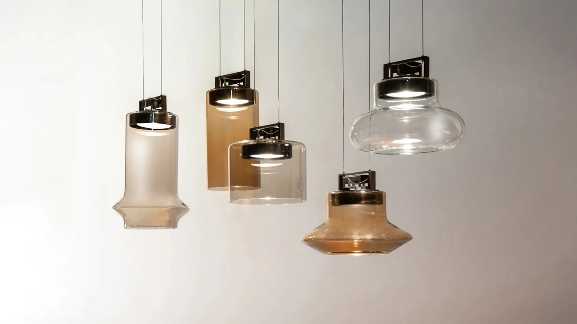 Lampada Work Light Sospensione MA 05 Glass di Laura Meroni