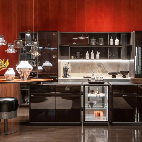 Lampada Work Light Sospensione MA 05 Glass di Laura Meroni