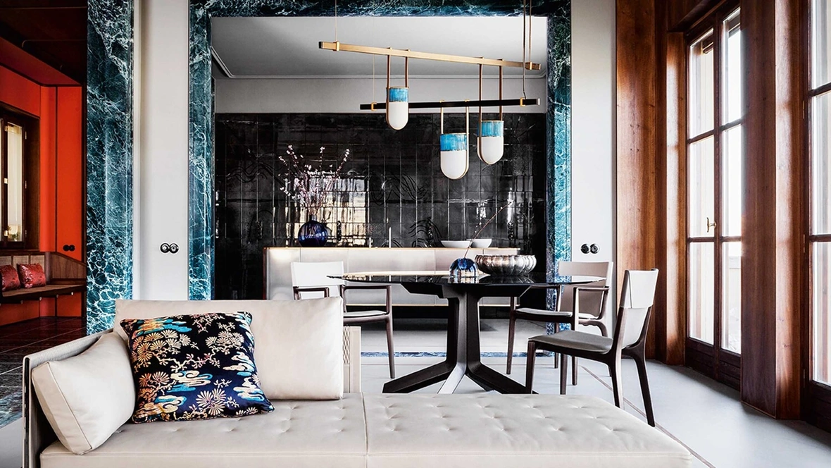 Lampada a Sospensione Xi di Poltrona Frau