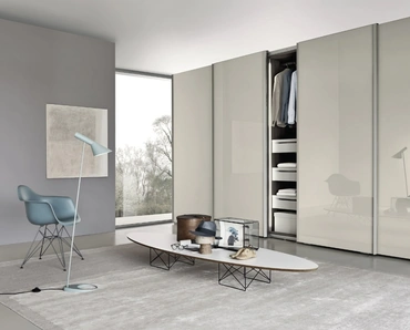 Armadio Ala Vetro Juta di Sangiacomo