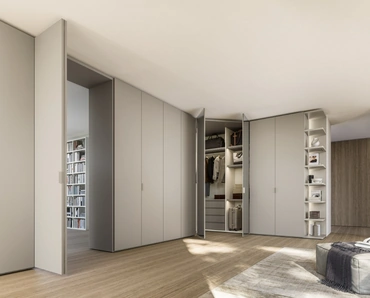 Armadio Terminale Angolare Anta Liscia di Sangiacomo