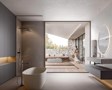 Mobile da Bagno sospeso Giunone 2536 di Edoné