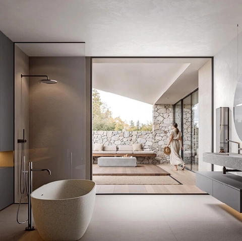 Mobile da Bagno sospeso Giunone 2536 di Edoné