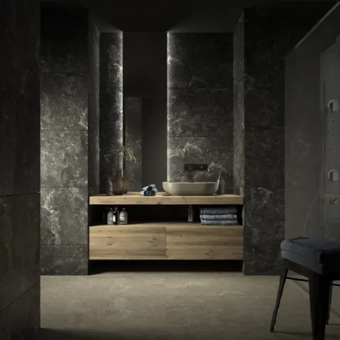 Mobile da Bagno New Natural art 5400 in abete da recupero di Re-wood