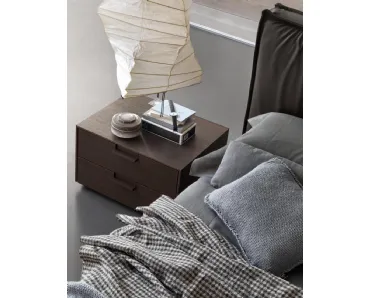 Comodino Flat in rovere di Giellesse