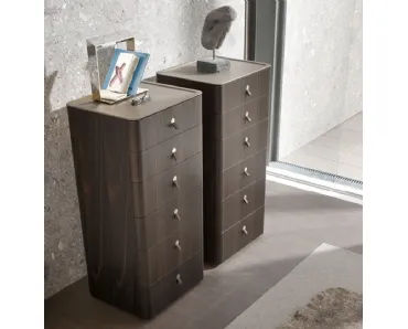 Cassettiera Kube in Rovere di Alivar