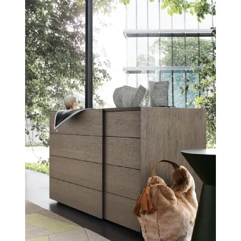 Comò Twist in Rovere di Giellesse