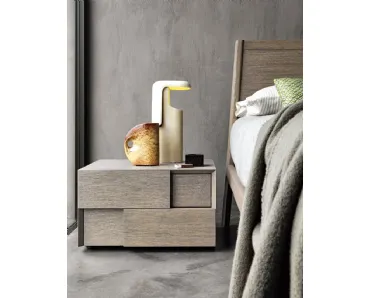 Comodino Twist in Rovere di Giellesse