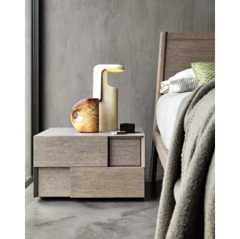 Comodino Twist in Rovere di Giellesse
