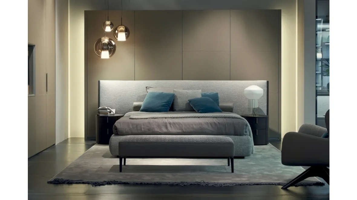 Letto con testiera Indy Taylor di Art Nova