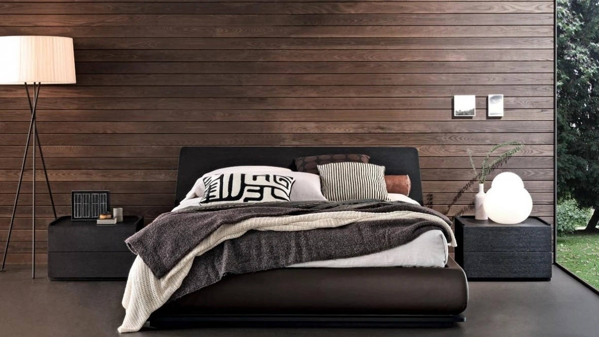 Letto Charme in legno con contenitore di Giellesse