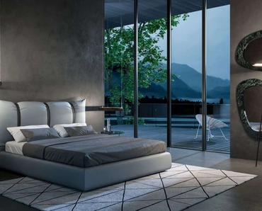 Letto con box contenitore Confit di Ozzio