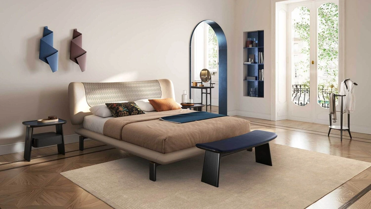 Letto di design Duo di Poltrona Frau