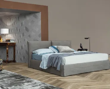 Letto in tessuto Lazy 015 di Flexteam