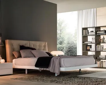 Letto con testiera Francis di Giellesse