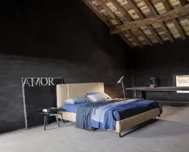 Letto con testiera Island di Flexteam