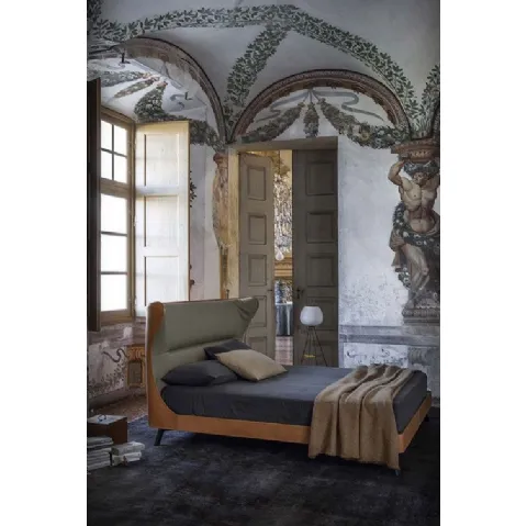 Letto Mamy Blue Bed di Poltrona Frau