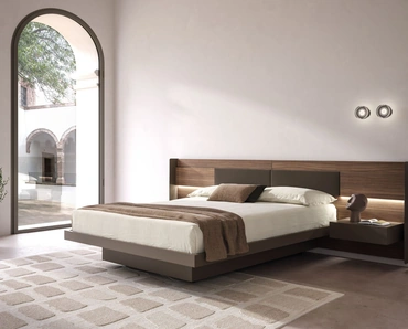 Letto Matisse con contenitore box stretto di Tagliabue Mobili