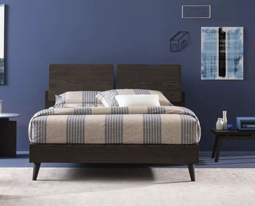 Letto in legno con contenitore Both di Oggioni