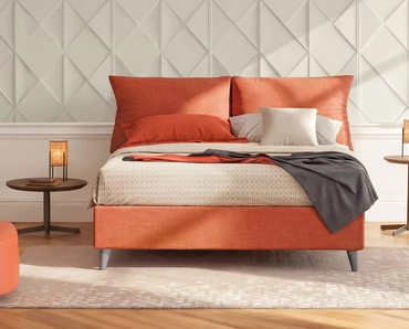 Letto Plissé con contenitore di Oggioni