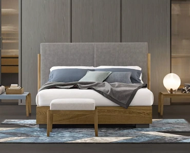 Letto con contenitore Promenade di Oggioni