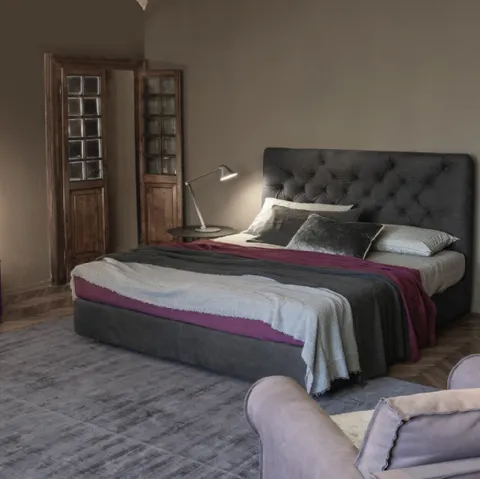 Letto in pelle Random di Flexteam