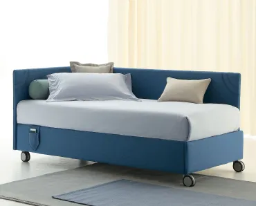 Daybed singolo Golf 219 Jeans Mode in tessuto di Oggioni