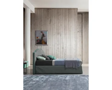 Letto singolo Wind di Flexteam