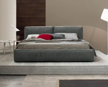 Letto con box contenitore Slim One di Flexteam
