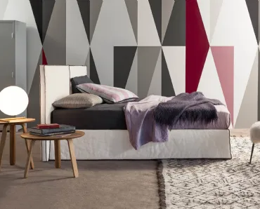 Letto matrimoniale Space di Flexteam
