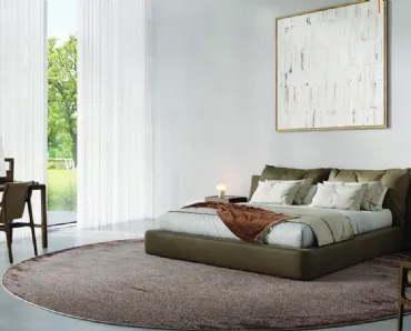 Letto in pelle Timeo di Alivar