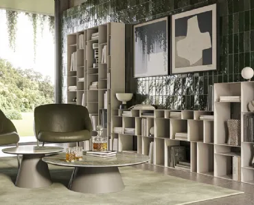 Libreria componibile Latitude di Cattelan Italia