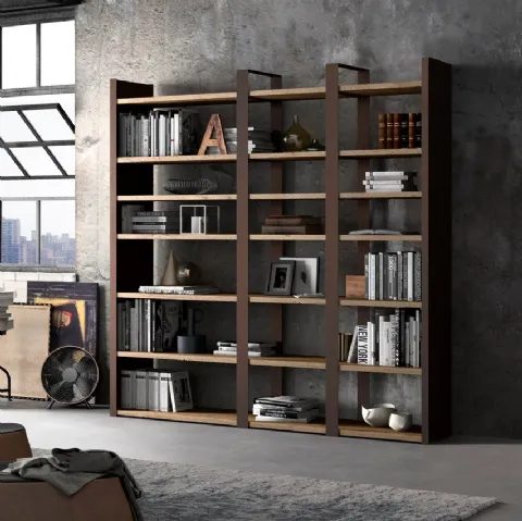 Libreria Codice art 5577 di Re-wood