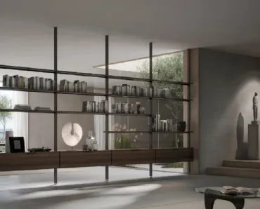 Libreria Karin a soffitto di Doal