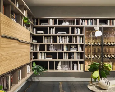 Libreria componibile 24 di Turati T4