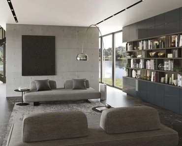 Libreria a muro 17 di Turati T4