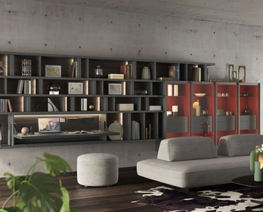 Libreria Home Office 07 di Turati T4